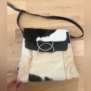 Genuine Cowhide Shoulder Bag
